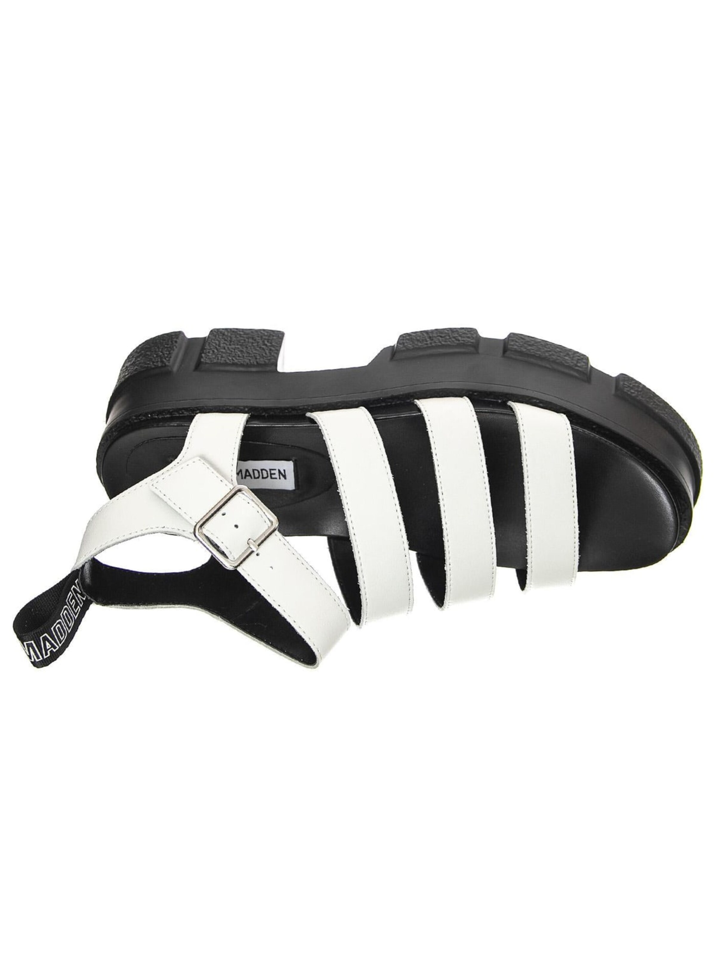 Sandalo 'W' Pioneer White Leat' di STEVE MADDEN in bianco