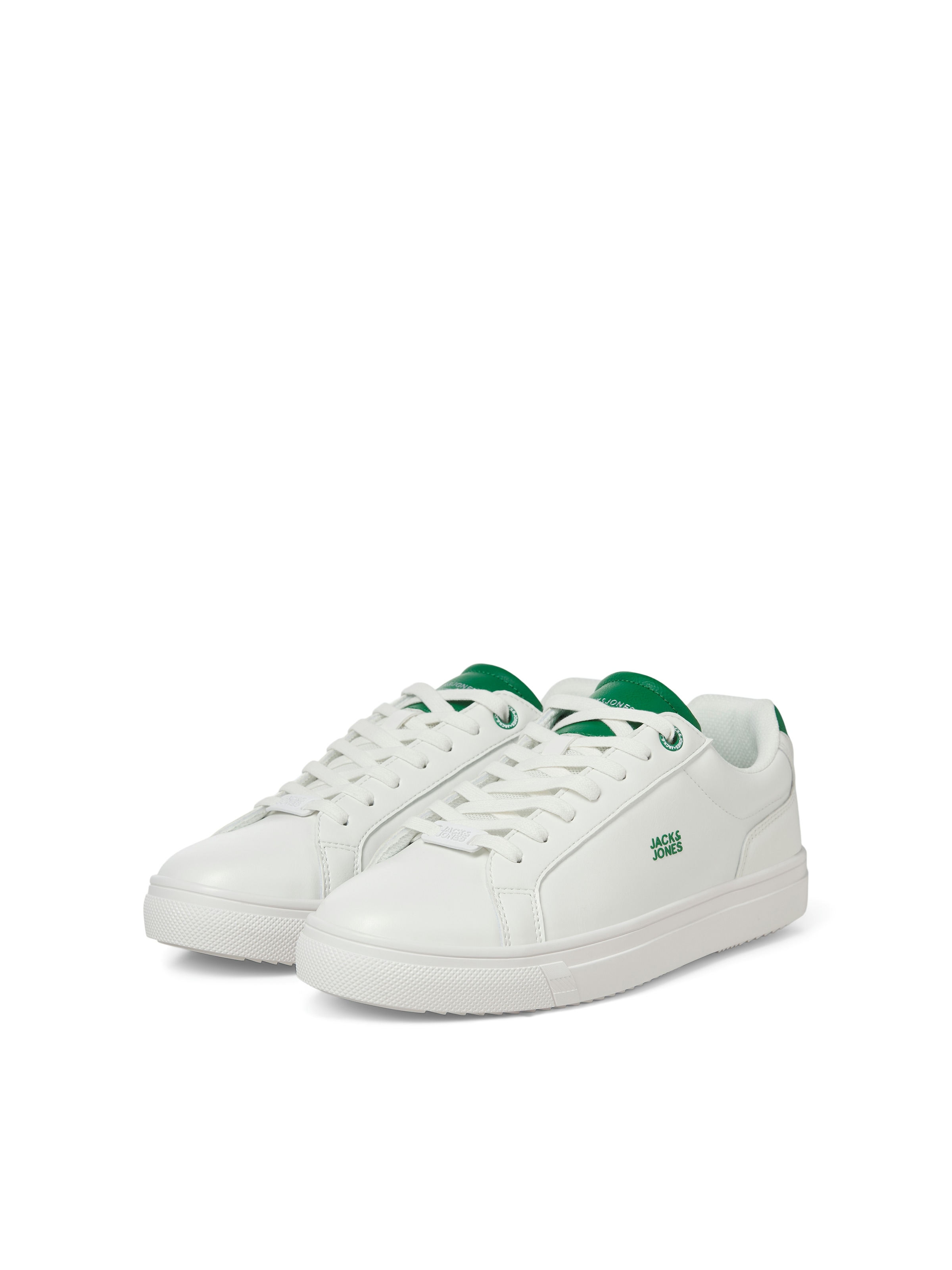 JACK & JONES Platform trainers 'JFWLANCASTER' in White