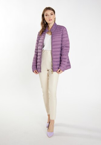 faina Between-Season Jacket in Purple