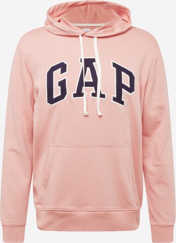 GAP Sweatshirt 'HERITAGE' i rosa: framsida