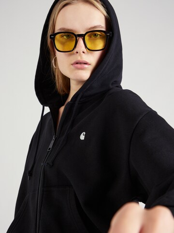 Carhartt WIP Sweatjacke 'Casey' in Schwarz