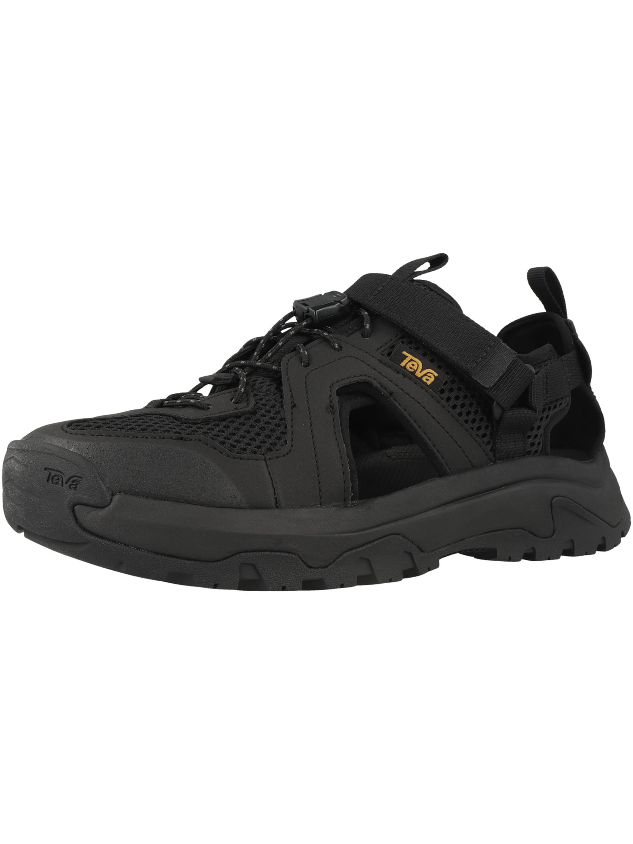 Sandalo di TEVA in nero: frontale