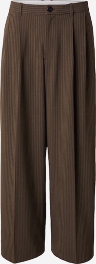 WEEKDAY Laskoshousut 'Nate' värissä vaaleanruskea / tummanruskea, Tuotenäkymä