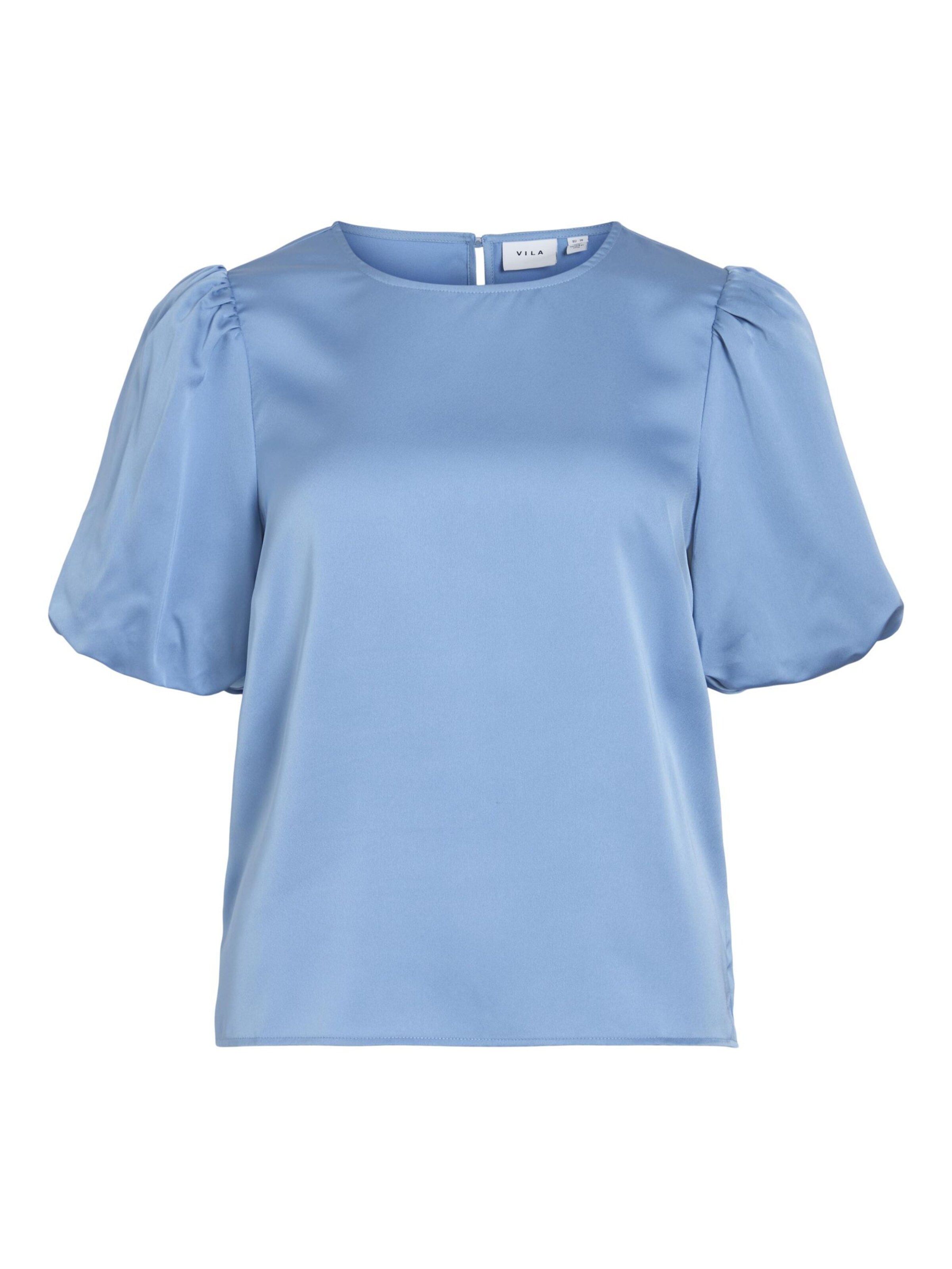VILA - Blusa 'VIELLETTE' en azul: frente