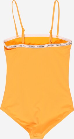 Maillot de bain Calvin Klein Swimwear en orange