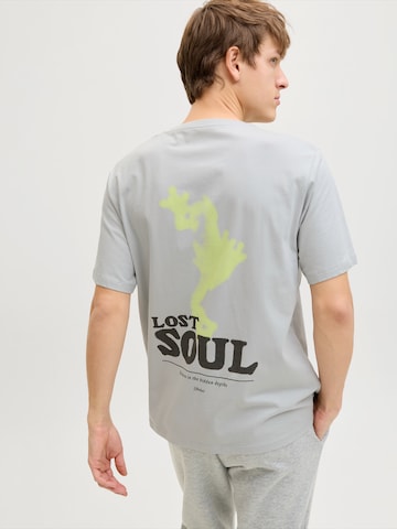 pelēks JJ Rebel T-Krekls 'JREBRILEY': no priekšpuses