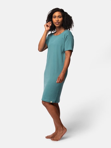 greenjama Nightgown 'Derby-Rib' in Green
