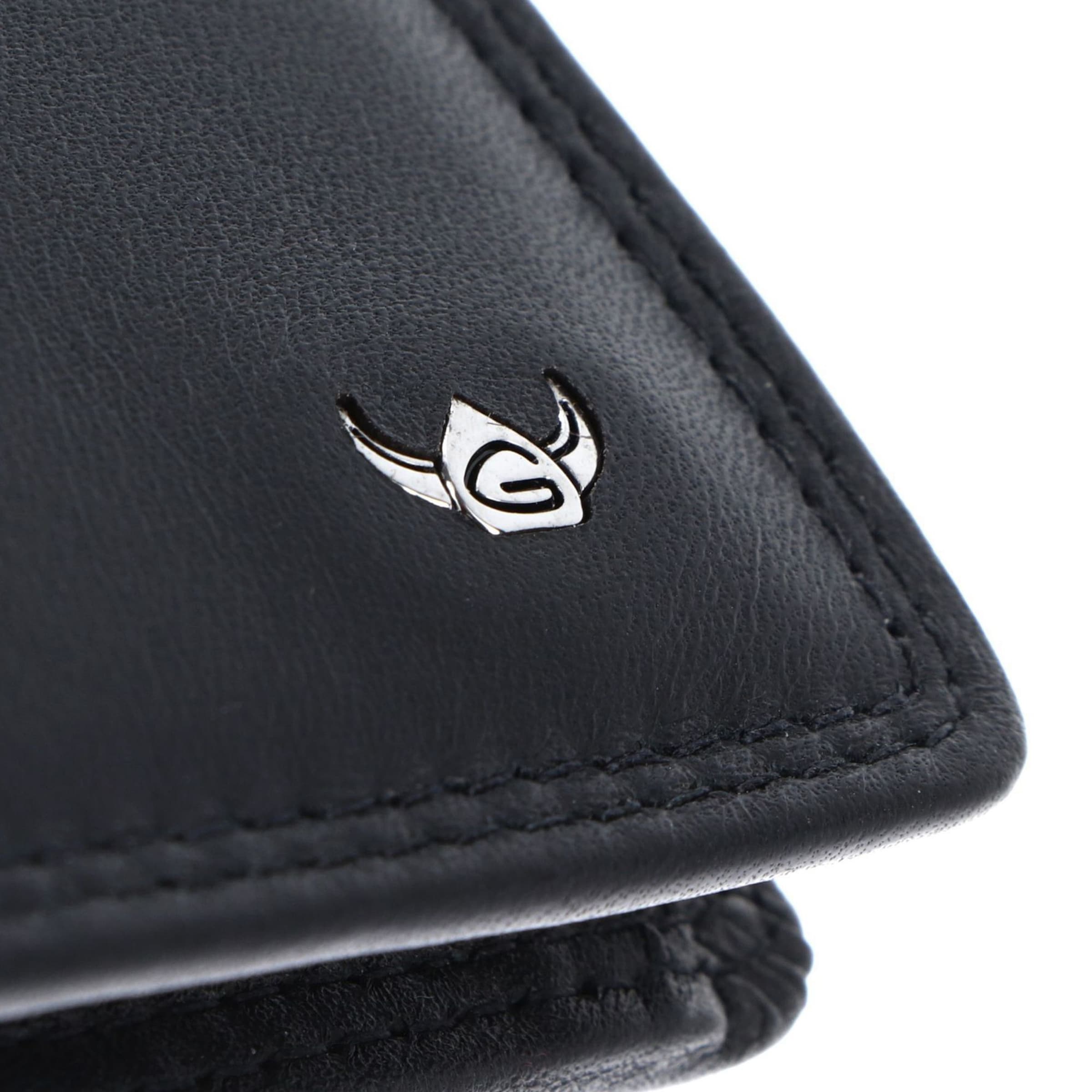 Porte-monnaies 'Polo' GOLDEN HEAD en noir
