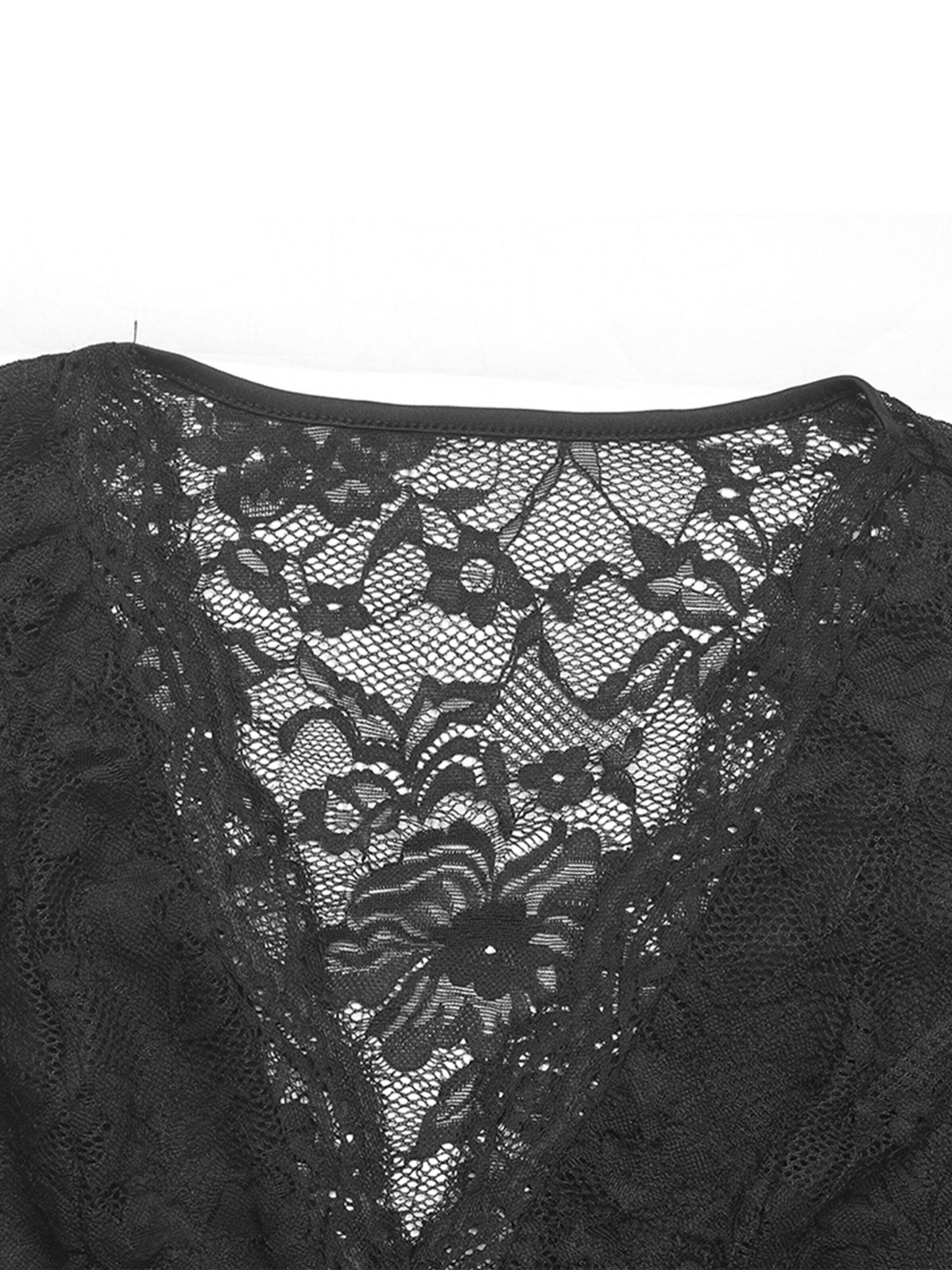 MEETWEE Bodysuit in Black