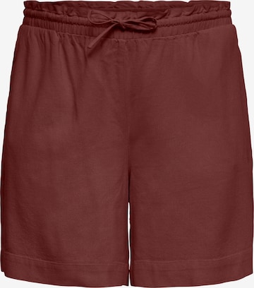 Vero Moda Curve Pants 'MYMILO' in Red: front