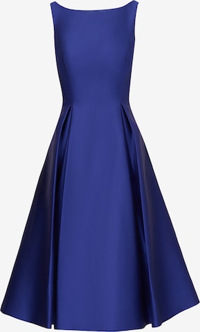 Adrianna Papell Cocktailkleid 'Sleeveless Tea Length Dress' in Blau: Vorderseite