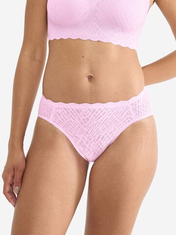 SLOGGI Slip ' Blue ZERO Feel Bliss ' in Pink: front