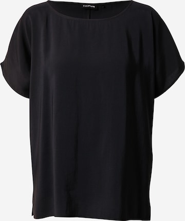 TAIFUN Blouse in Zwart: voorkant