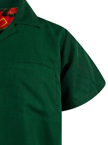 King Kameha Regular Fit Hemd 'Christmas Wedding' in Grün