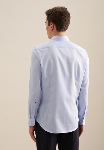 SEIDENSTICKER Slim Fit Hemd 'Smart Classics' in Blau