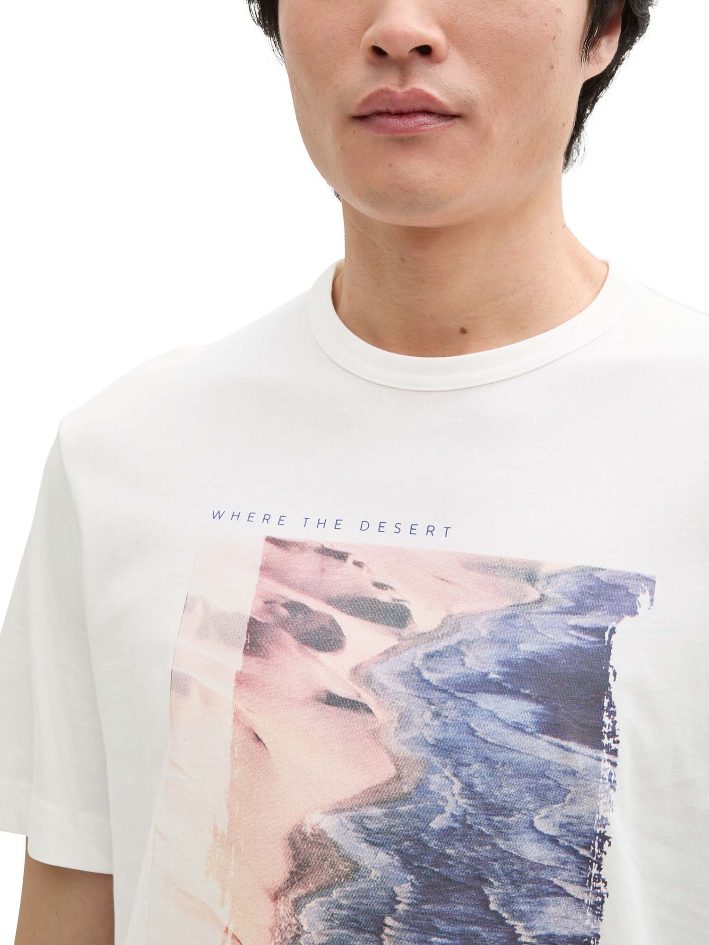 TOM TAILOR Koszulka w kolorze biały