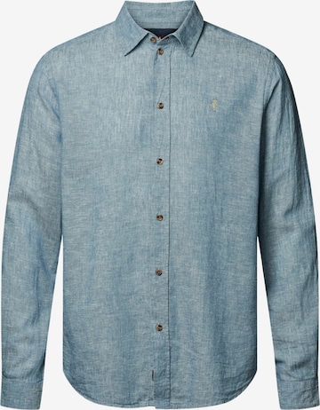 Chemise 'Dean' MCS en bleu : devant