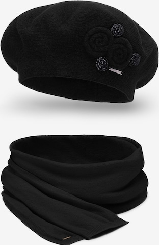 Bonnet '7037 Set' Vivisence en noir : devant