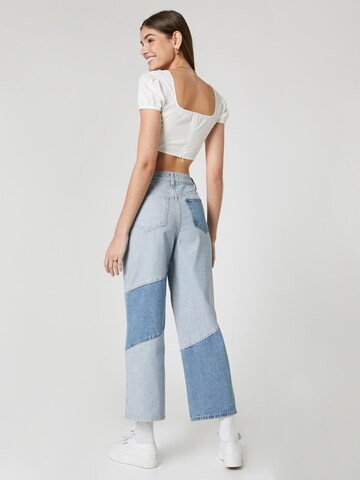 Wide Leg Jean 'Puddle Jump' florence by mills exclusive for ABOUT YOU en bleu