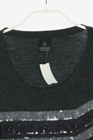 M MADELEINE Longsleeve-Shirt XL in Grau