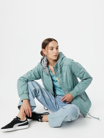 Parka mi-saison 'DANKKA' Ragwear en bleu