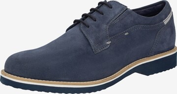 SIOUX Lace-Up Shoes 'Dilip-716-H' in Blue: front