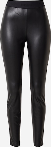 HUGO Red - Skinny Leggings 'Honati-3' em preto: frente