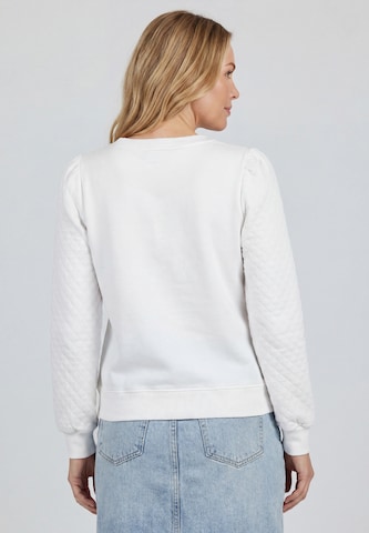 Sweat-shirt CALEY en blanc