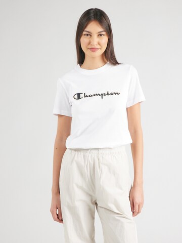 Champion Authentic Athletic Apparel Koszulka w kolorze biały: przód