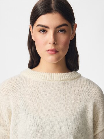 PIECES Sweater 'IVA' in Beige