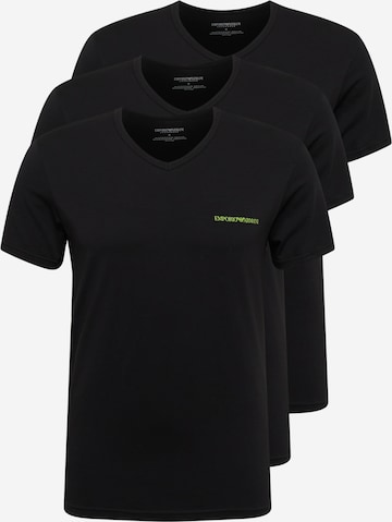 Emporio Armani T-Shirt in Schwarz: predná strana