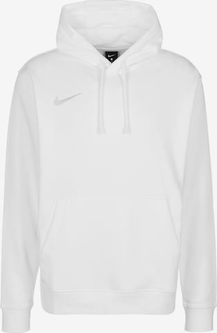 NIKE Athletic Sweatshirt in White: front