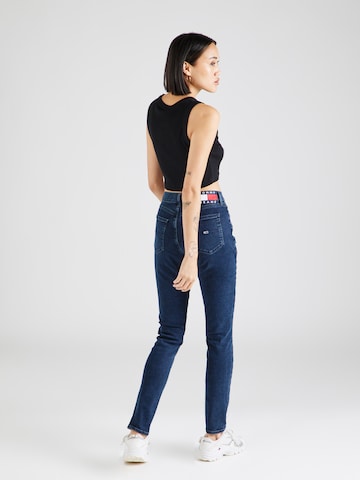 Tommy Jeans Slimfit Jeans 'SYLVIA' in Blauw