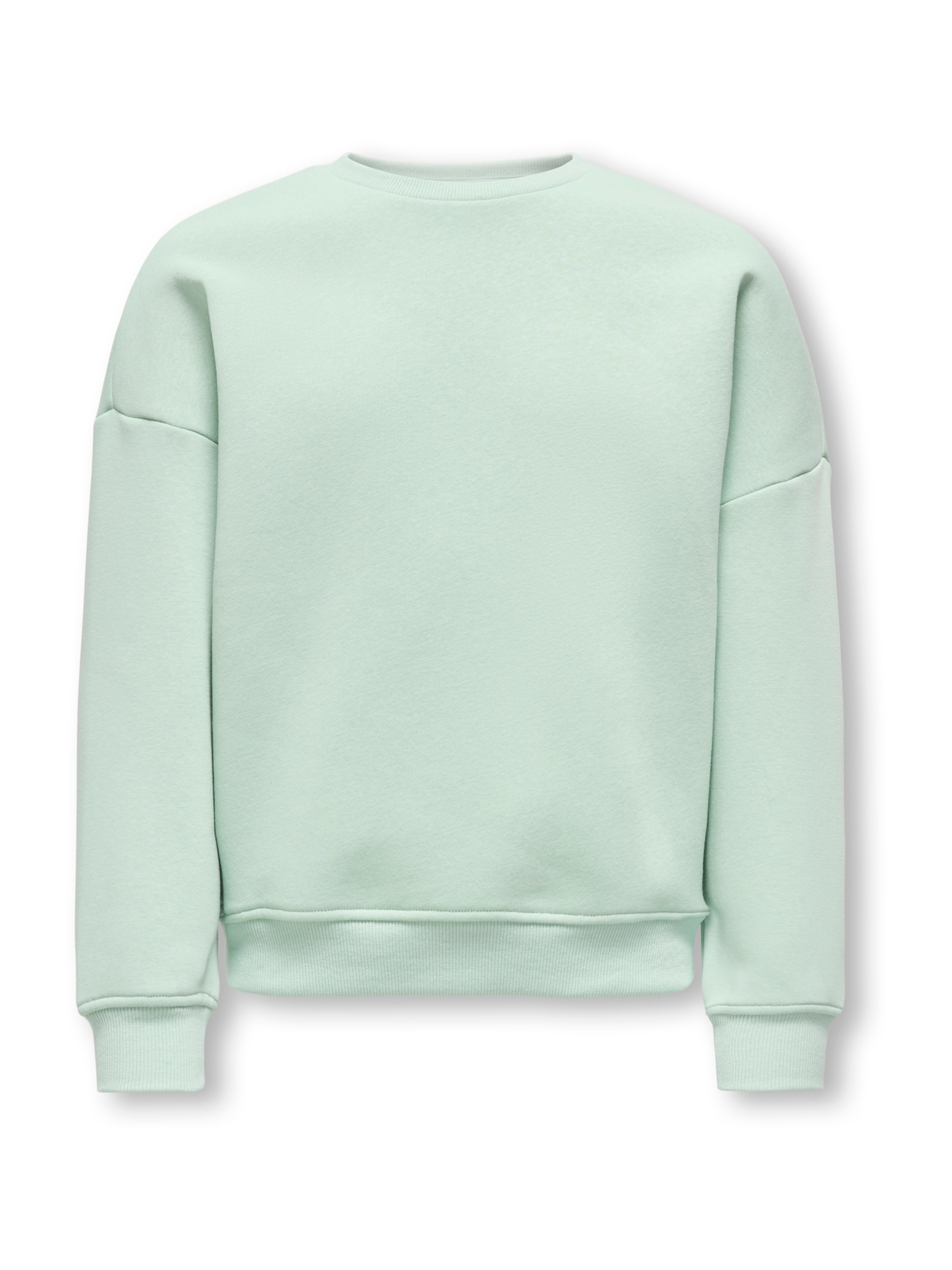 ONLY GIRLS Свитшот в Зеленый: спереди