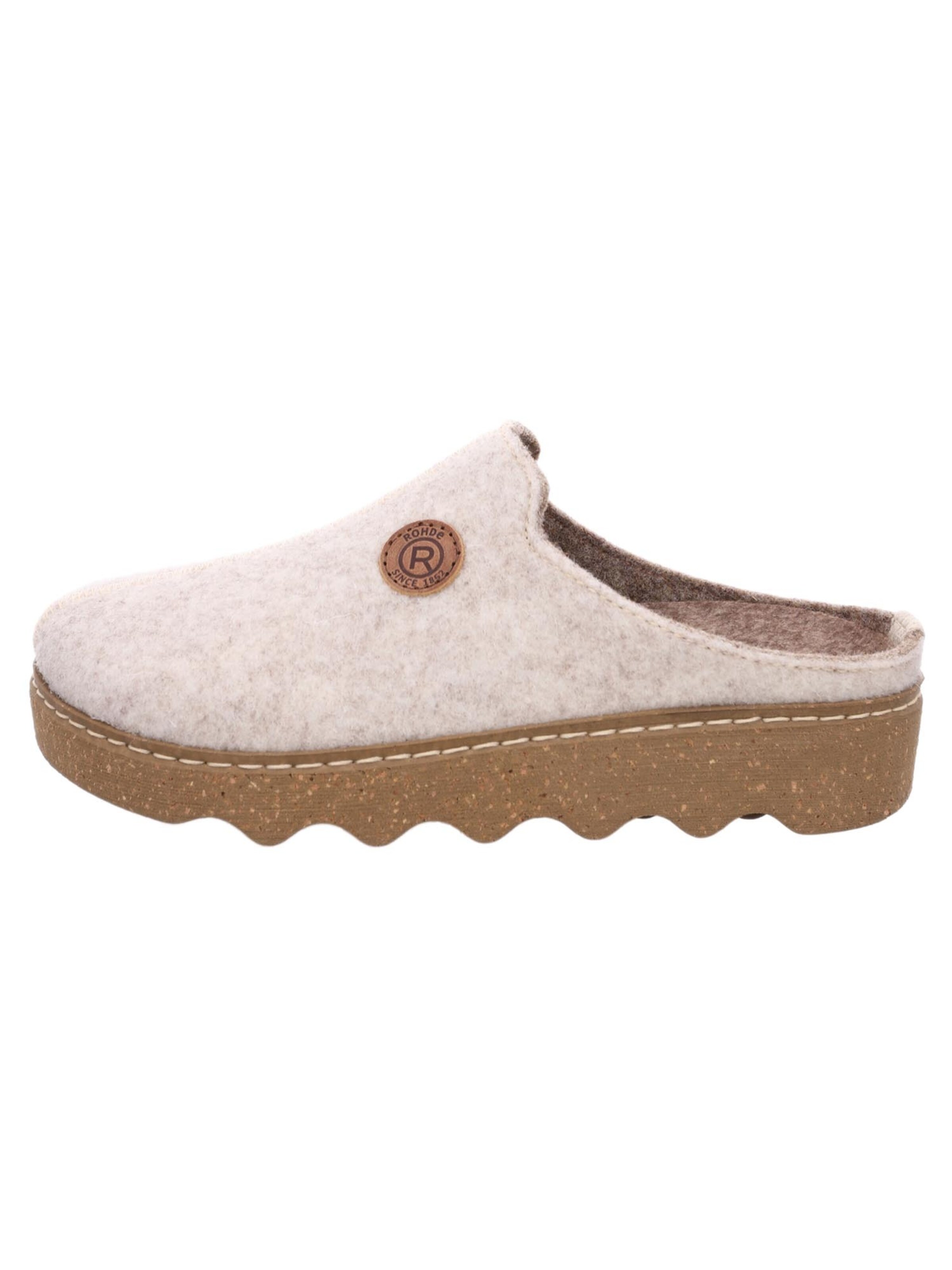 ROHDE Clogs 'Foggia-D'‌‌‌‌‌‌‌‌‌‌ in Weiß: Vorderseite