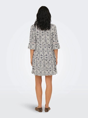 JDY Oversized jurk 'JDYDORA Korte jurk' in Blauw