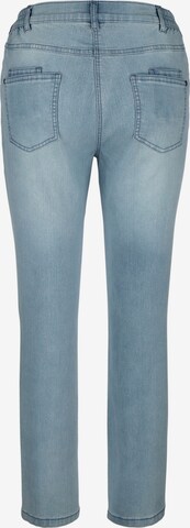 MIAMODA Slimfit Jeans in Blauw