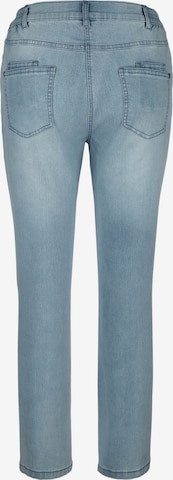 MIAMODA Slimfit Jeans in Blauw