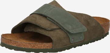 BIRKENSTOCK Pantoletter 'Kyoto' i grøn: forside