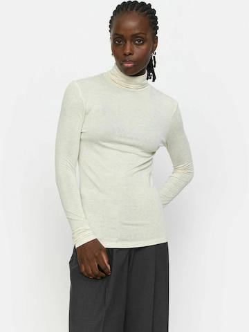 Soft Rebels Shirt ' Roman ' in Beige: Vorderseite