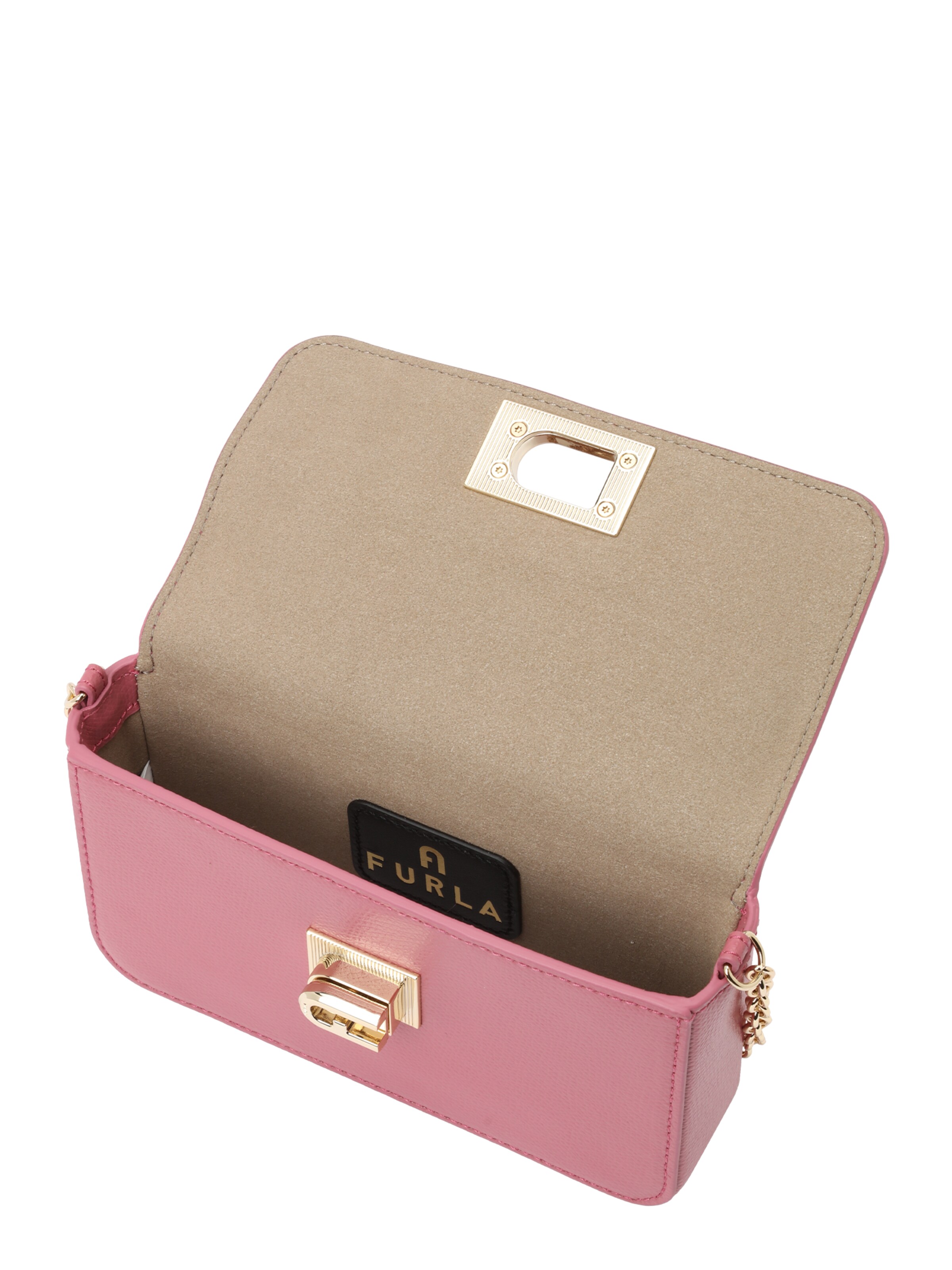 rožinė FURLA Rankinė su ilgu dirželiu