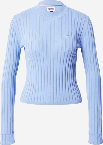 Tommy Jeans Pullover in Blau: predná strana