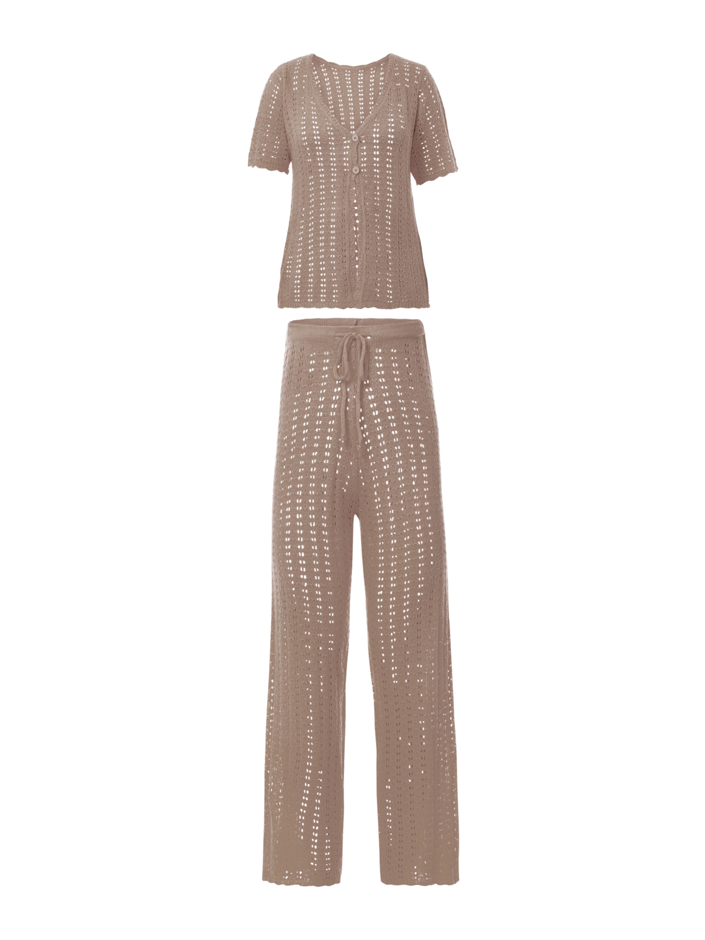 Imily Bela Tepláková súprava - Béžová: predná strana