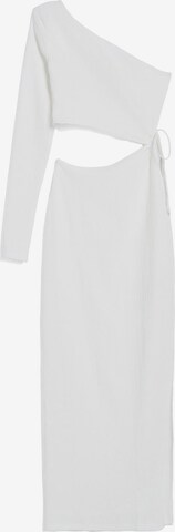 Bershka Dress in White: front