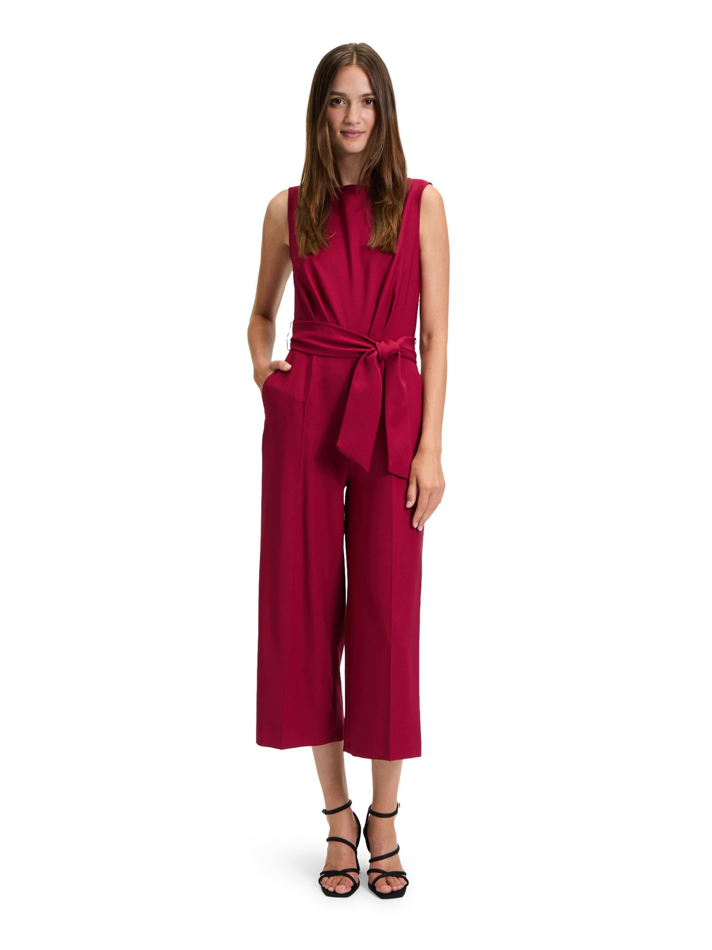 Betty Barclay Jumpsuit mit Eingrifftaschen in Lila: Vorderseite