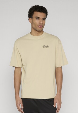 Pegador Shirt 'Morcote' in Beige: voorkant