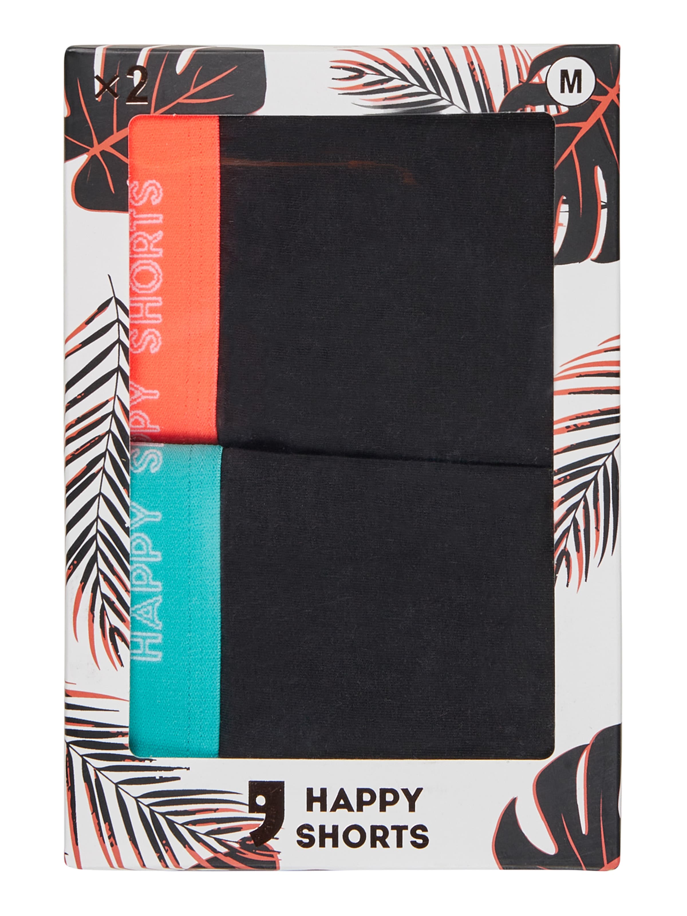 Happy Shorts - Boxers ' Dark Print Sets ' em preto