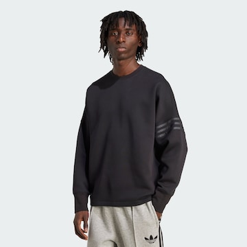 ADIDAS ORIGINALS Sweatshirt 'Neuclassics' in Black: front