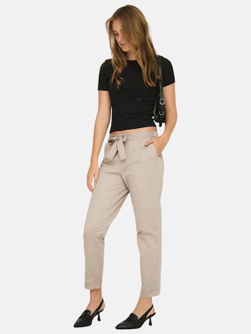ONLY - Loosefit Pantalón 'ONLRITA-EVELYN' en beige