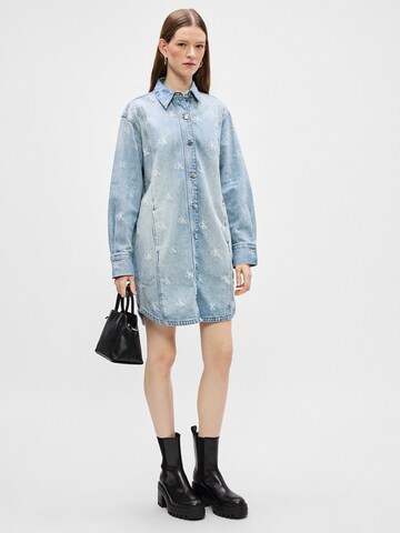 Calvin Klein Jeans Kleid in Blau
